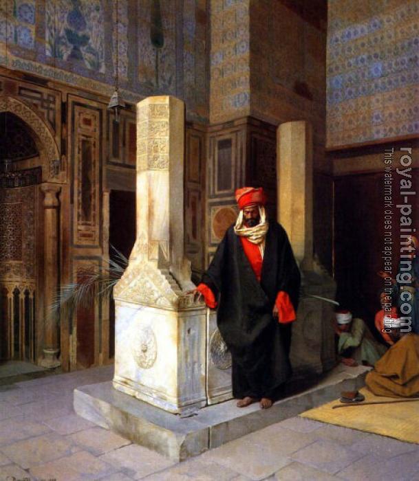 Ludwig Deutsch : The Prayer at the Tomb Ludwig Deutsch : The Prayer at the Tomb